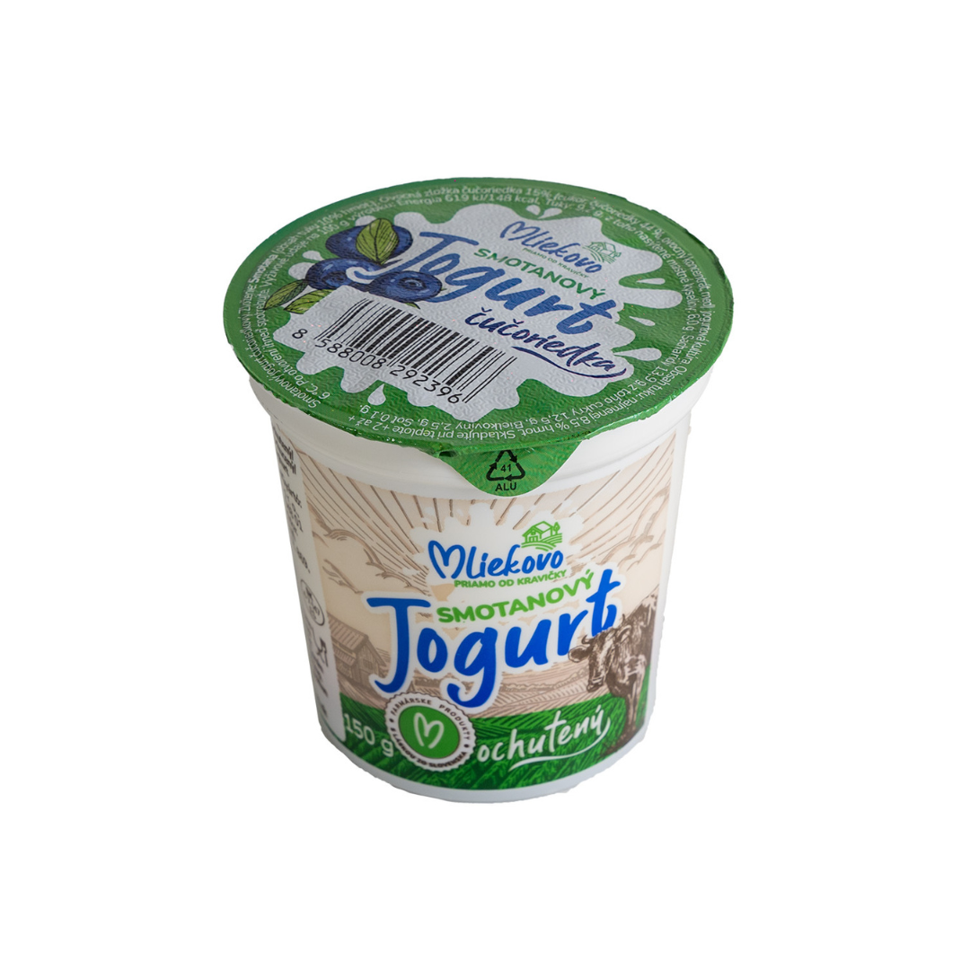 Smotanový jogurt čučoriedka 8,5 % 150g